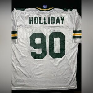 Vintage Vonnie Holliday #90 Green Bay Packers Jersey Champion Size 44